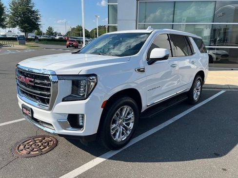 Used 2022 GMC Yukon SLT w/ SLT Premium Package RWD image 1