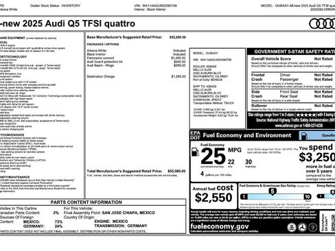 Certified 2025 Audi Q5 Premium AWD/4WD image 3