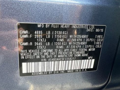 Used 2015 Subaru Outback 2.5i Premium image 42