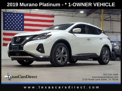 Used 2019 Nissan Murano Platinum w/ Cargo Package