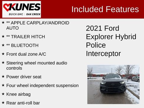 Used 2021 Ford Explorer 4WD Police Interceptor image 2