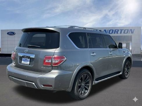 Used 2019 Nissan Armada Platinum w/ Captain's Chairs Package AWD/4WD image 4