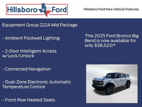 New 2025 Ford Bronco Big Bend image 4
