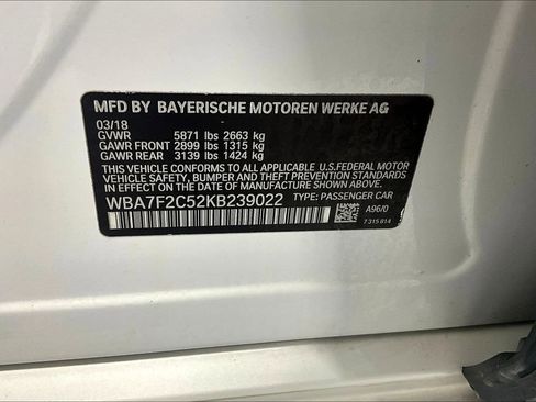 Used 2019 BMW 750i xDrive w/ Executive Package image 43