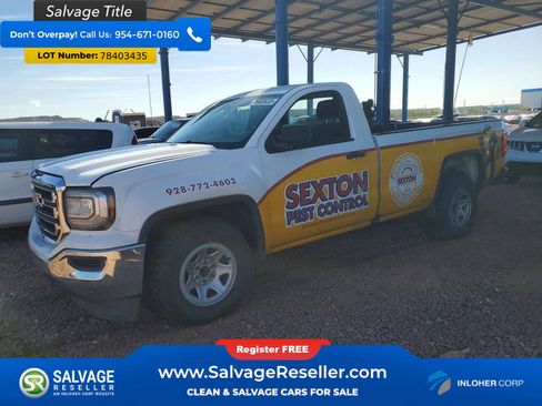 Used 2018 GMC Sierra 1500 2WD Regular Cab image 1