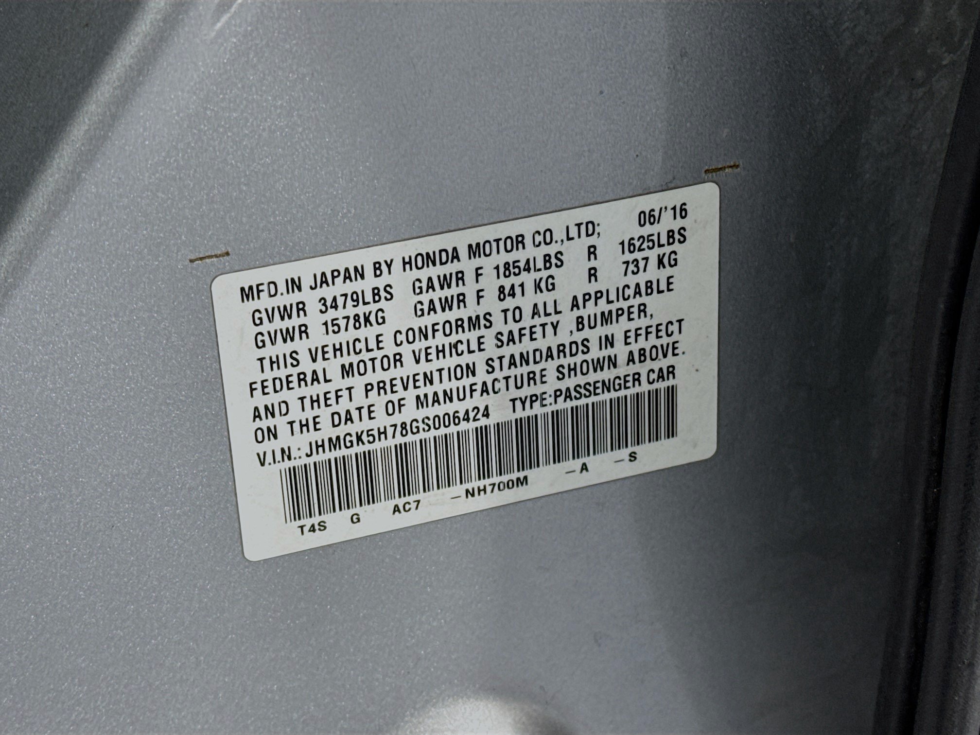 Used 2016 Honda Fit EX image 30