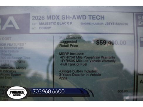 New 2026 Acura MDX SH-AWD w/ Technology Package image 40