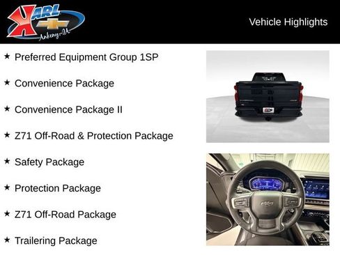 Certified 2024 Chevrolet Silverado 1500 RST w/ Convenience Package II AWD/4WD image 2
