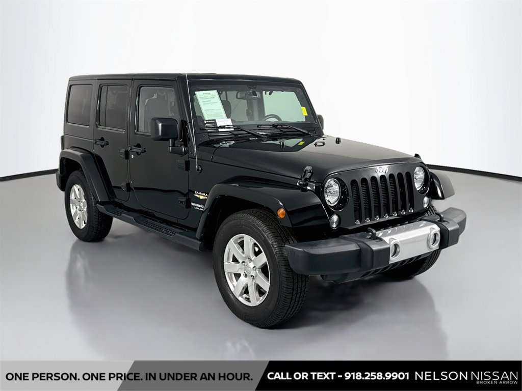 Used 2015 Jeep Wrangler Unlimited Sahara AWD/4WD image 3