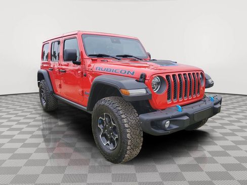 Used 2022 Jeep Wrangler Unlimited Rubicon 4xe w/ Steel Bumper Group image 2