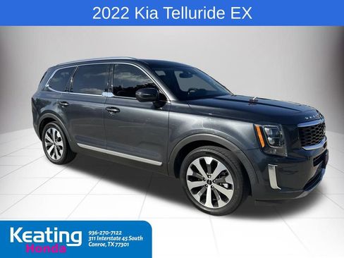 Used 2022 Kia Telluride EX w/ EX Premium Package AWD/4WD image 2