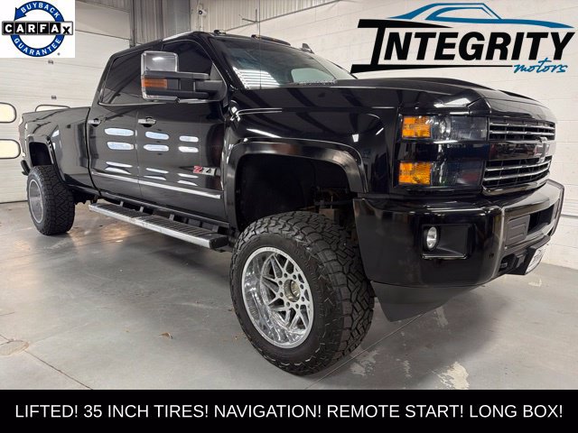 Used 2018 Chevrolet Silverado 3500 LTZ w/ Duramax Plus Package AWD/4WD image 1