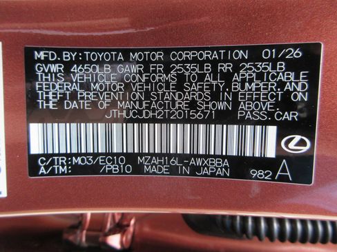 New 2026 Lexus UX 300h AWD image 51