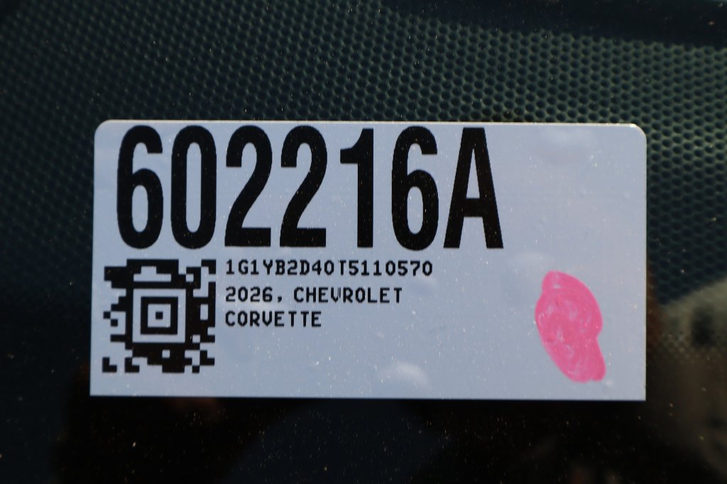 Used 2026 Chevrolet Corvette Stingray Preferred Cpe w/ 2LT RWD image 37