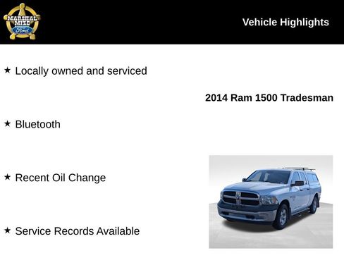 Used 2014 RAM 1500 Tradesman w/ Popular Equipment Group image 2