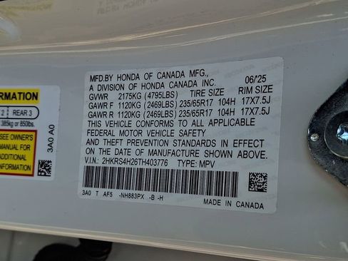 Certified 2026 Honda CR-V LX image 27