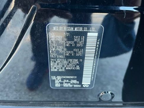 Used 2022 INFINITI QX80 Luxe w/ Cargo Package AWD/4WD image 29