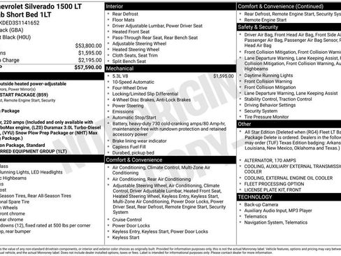Used 2025 Chevrolet Silverado 1500 LT AWD/4WD image 36