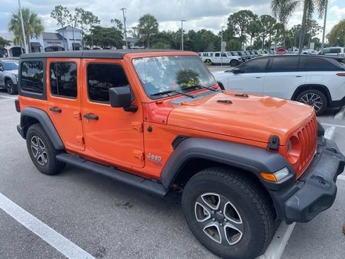 Certified 2020 Jeep Wrangler Unlimited Sport S AWD/4WD image 3