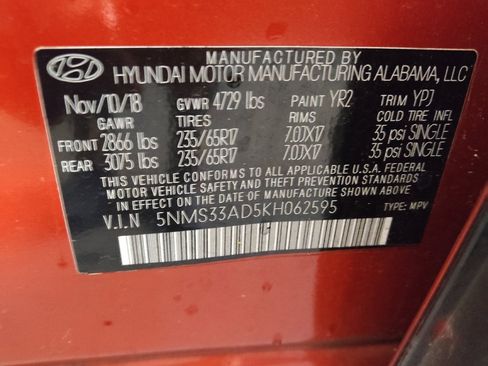 Used 2019 Hyundai Santa Fe SEL image 33