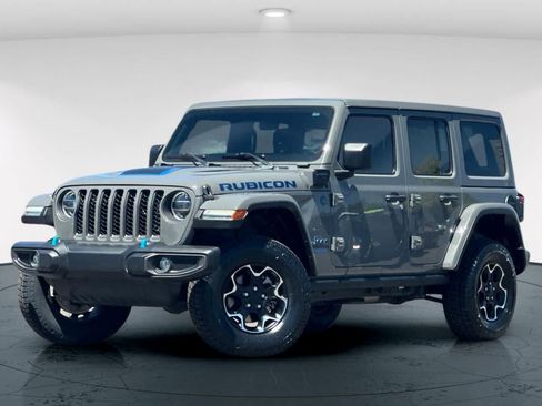 Used 2021 Jeep Wrangler Unlimited Rubicon 4xe w/ Cold Weather Group AWD/4WD image 1