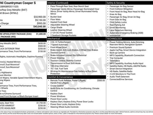 Used 2024 MINI Cooper Countryman S w/ Signature Upholstery Package FWD image 5