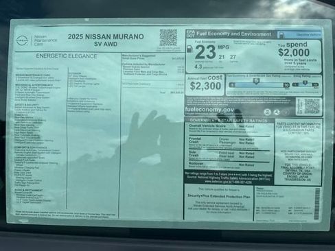 New 2025 Nissan Murano SV image 7
