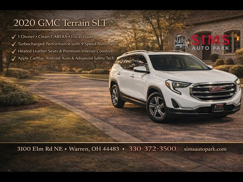 Certified 2020 GMC Terrain SLT image 1