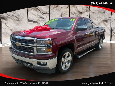 Used 2014 Chevrolet Silverado 1500 LTZ Z71 w/ LTZ Plus Package AWD/4WD image 3