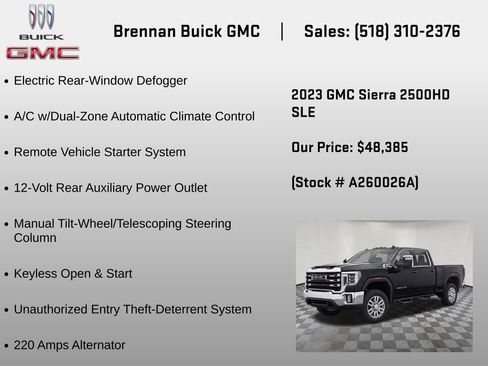 Certified 2023 GMC Sierra 2500 SLE w/ SLE Value Package; AWD/4WD image 15