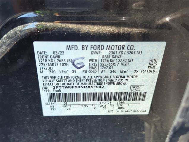 Used 2022 Ford Maverick XLT w/ Equipment Group 300A Standard AWD/4WD image 30