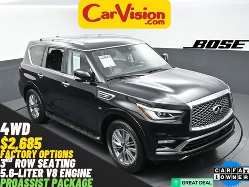 Used 2020 INFINITI QX80 Luxe w/ Proassist Package image 1