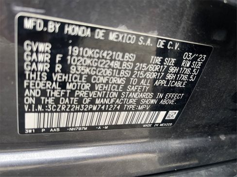 Used 2023 Honda HR-V LX image 22