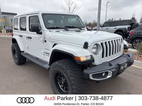Used 2019 Jeep Wrangler Unlimited Sahara AWD/4WD image 2