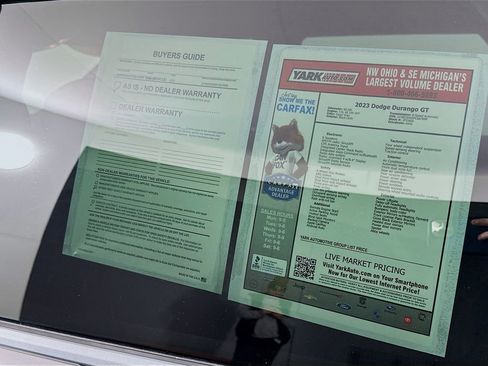 Certified 2023 Dodge Durango GT image 15