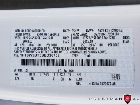 Used 2025 Ford F350 Lariat w/ Chrome Package image 50