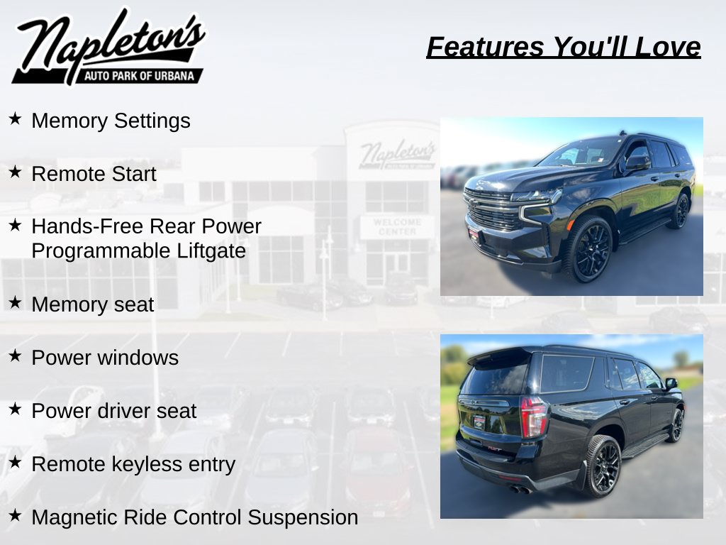 Used 2022 Chevrolet Tahoe RST w/ Sport Performance Package AWD/4WD image 10