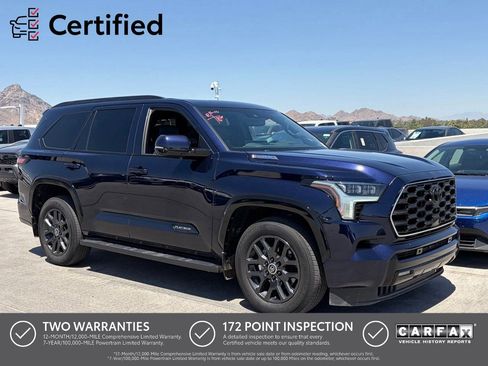 Used 2024 Toyota Sequoia Platinum AWD/4WD image 1