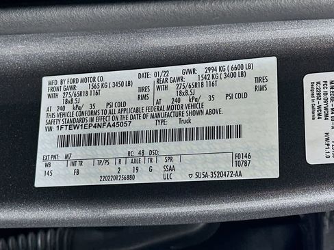 Used 2022 Ford F150 XLT w/ Equipment Group 302A High image 23