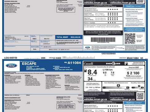 Certified 2021 Ford Escape SE w/ Cold Weather Package image 18