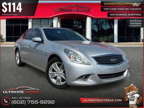 Used 2011 INFINITI G37 x Sedan w/ Premium Pkg AWD/4WD image 1