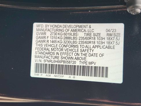 Used 2023 Honda Odyssey EX-L image 34