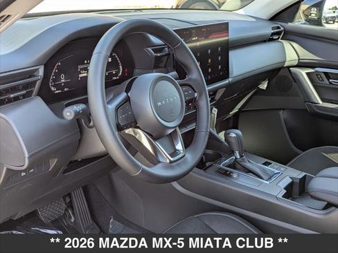New 2026 MAZDA MX-5 Miata Club w/ Weather Package RWD image 7