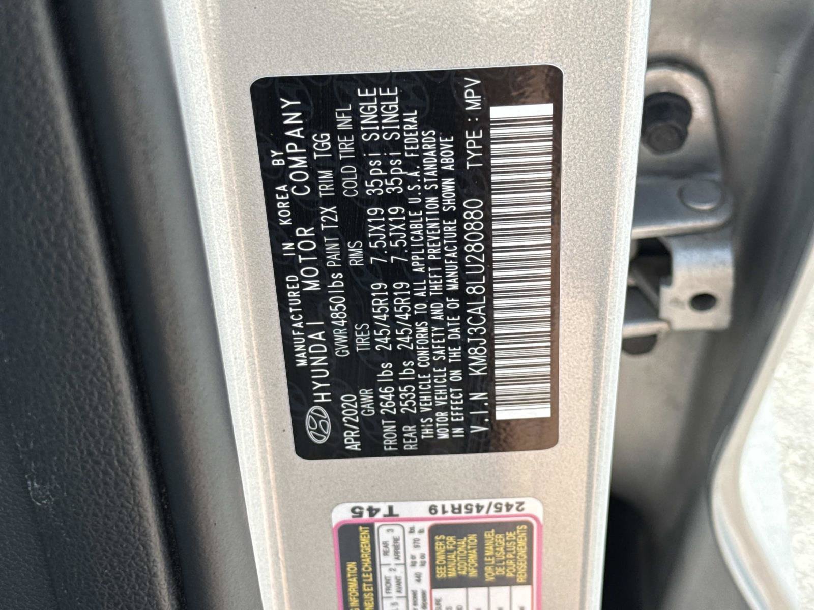 Used 2020 Hyundai Tucson Sport AWD/4WD image 30