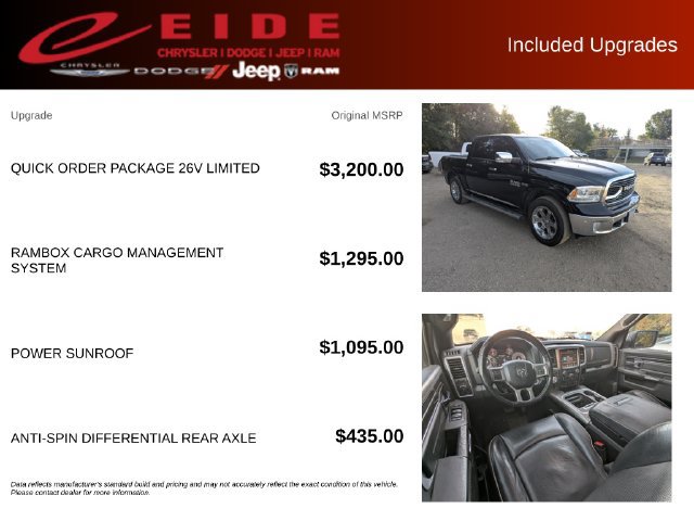 Used 2017 RAM 1500 Limited AWD/4WD image 13