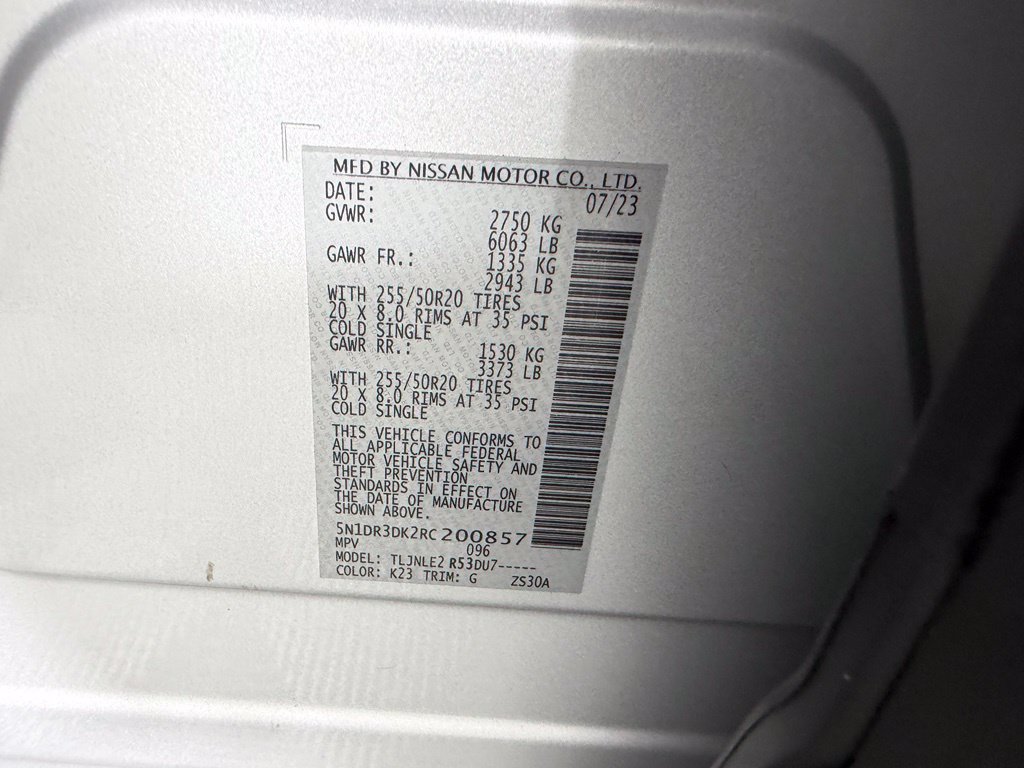Used 2024 Nissan Pathfinder Platinum AWD/4WD image 35