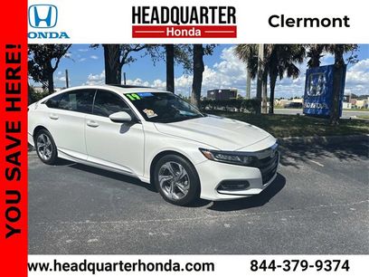 Certified 2019 Honda Accord EX