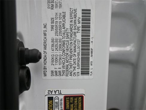 Used 2020 Honda CR-V Touring image 18