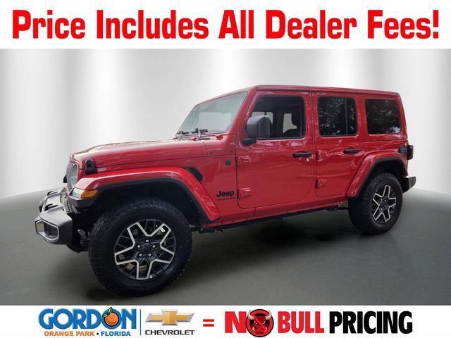 Used 2025 Jeep Wrangler Unlimited Sahara AWD/4WD image 1