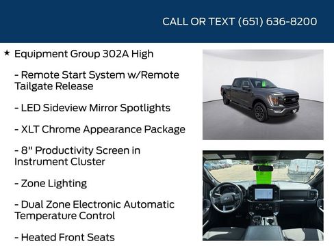 Used 2022 Ford F150 XLT w/ Equipment Group 302A High AWD/4WD image 10